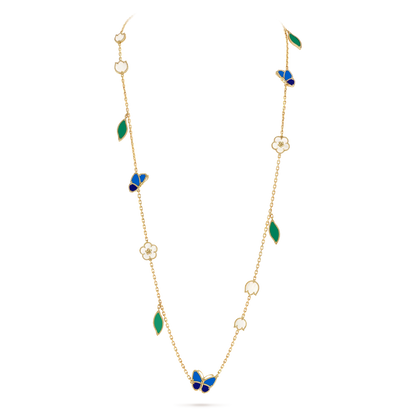[Mystic ] 26 NEW CLOVER 15 MOTIFS LUCKY NECKLACE