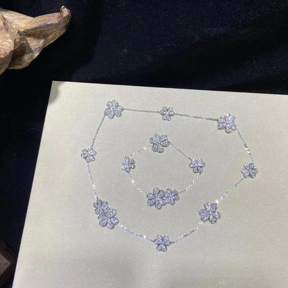 Mystic FRIVOLE SILVER 5 FLOWERS BRACELET