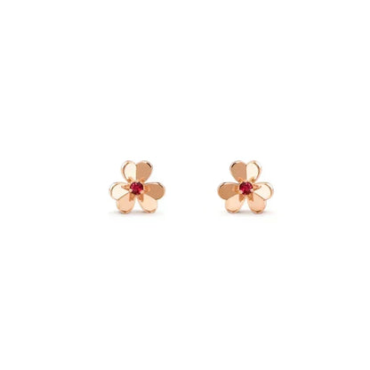 Mystic FRIVOLE  FLOWER PINK EARRINGS