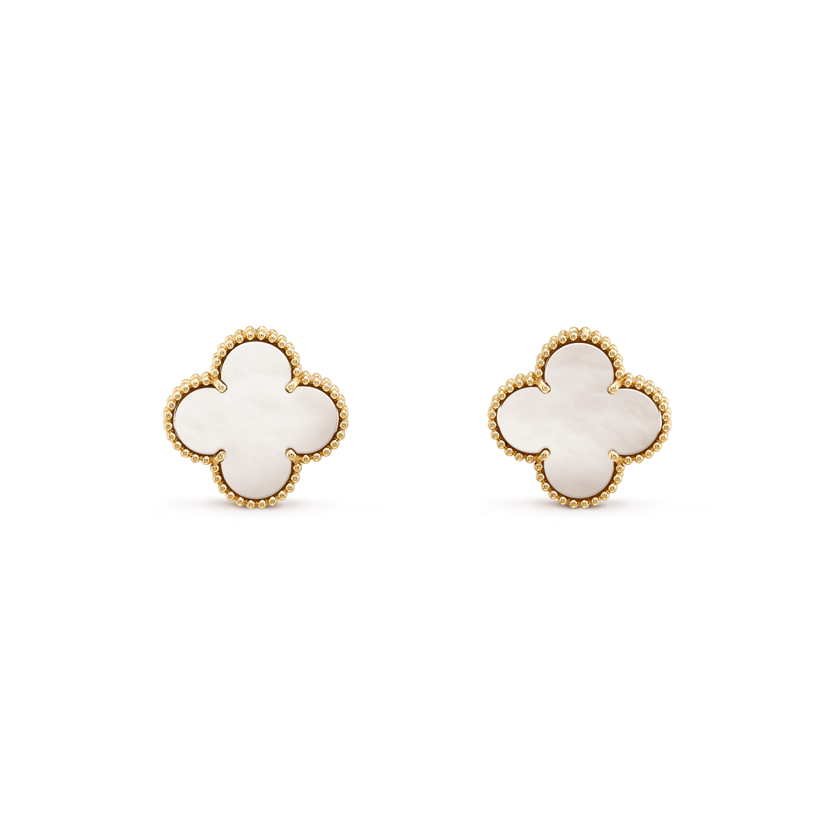 Mystic CLOVER MINI GOLD EARRINGS