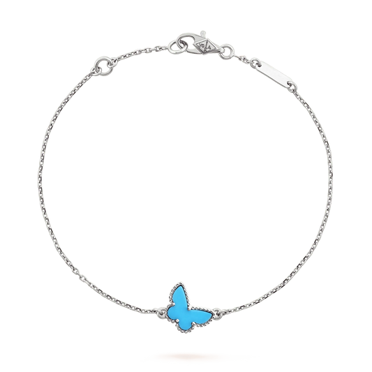 Mystic BUTTERFLY TURQUOISE BUTTERFLY BRACELET SILVER