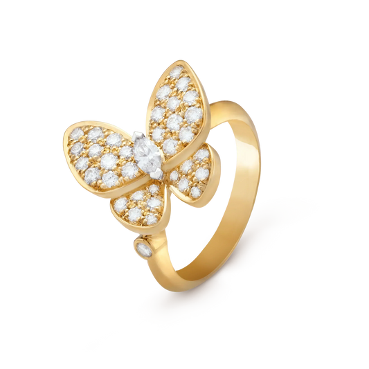 Mystic BUTTERFLY DIAMOND RING