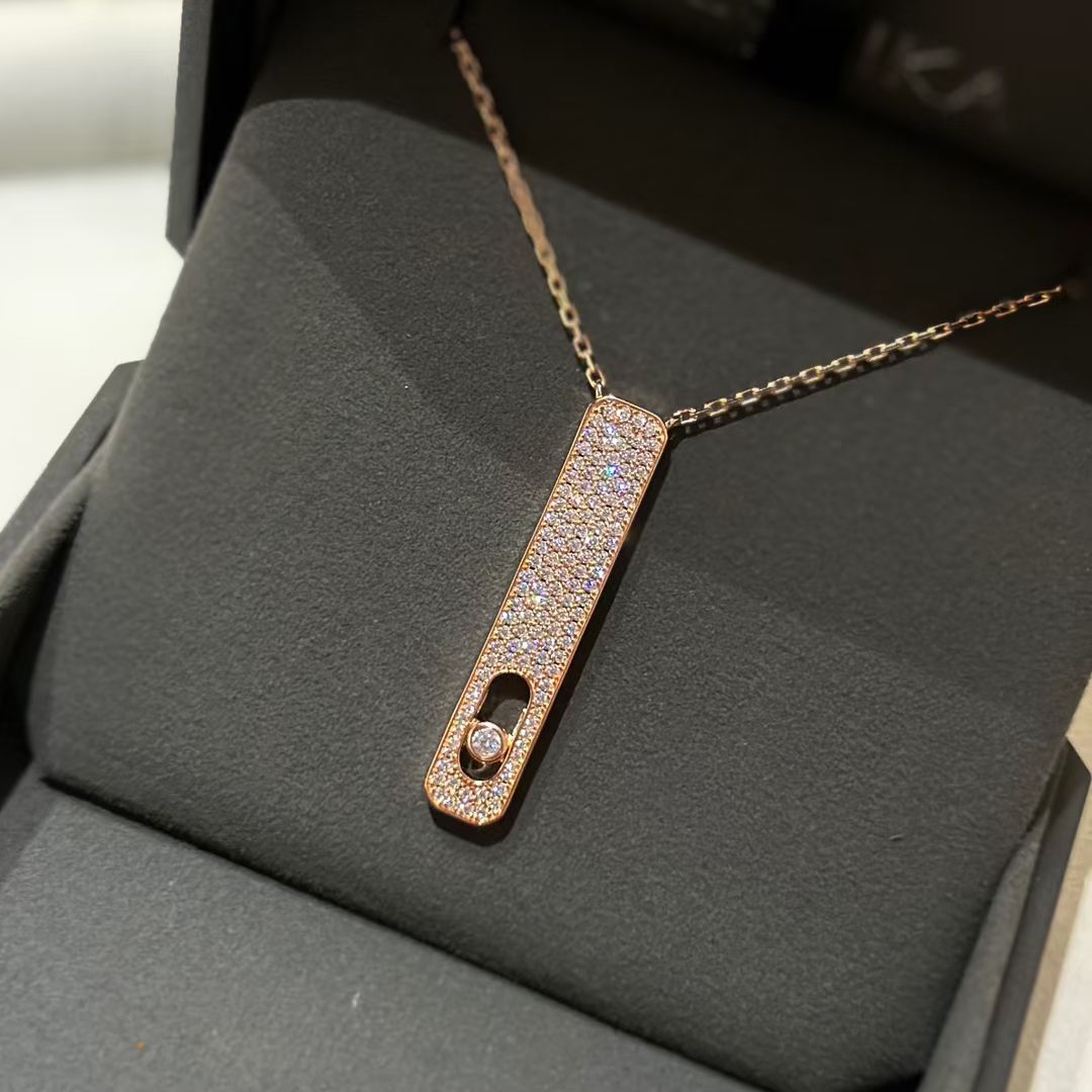 [Mystic]MY FIRST DIAMOND PAVED NECKLACE
