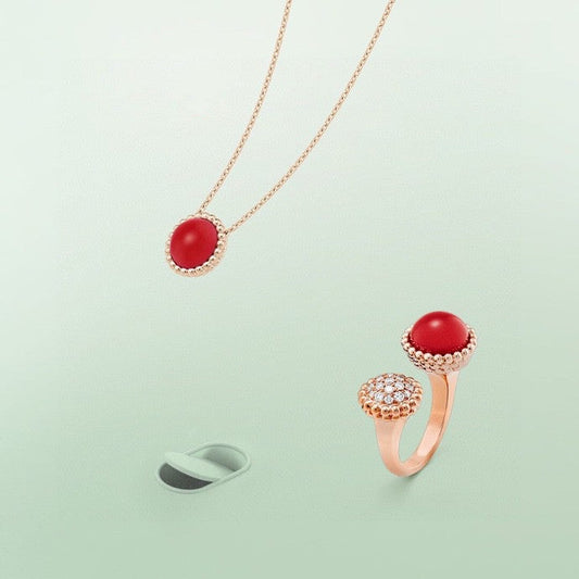 Mystic PERLEE COULEURS DIAMOND ROSE GOLD BETWEEN THE FINGER RING