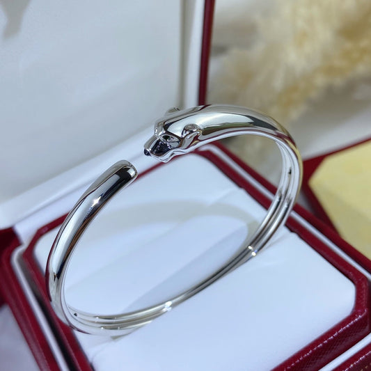 Mystic PANTHERE SILVER OPEN BRACELET