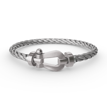 Mystic FORCE LARGE HORSESHOE NO DIAMOND BRACELET SILVER