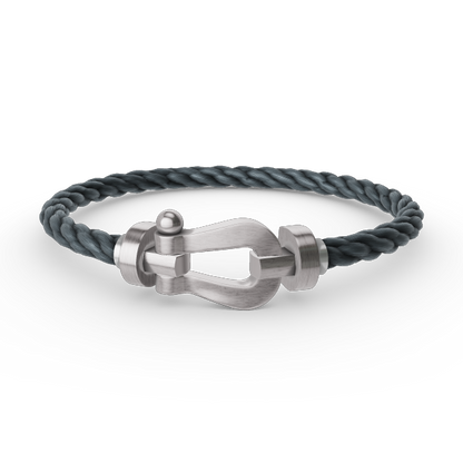 Mystic FORCE LARGE HORSESHOE NO DIAMOND BRACELET SILVER