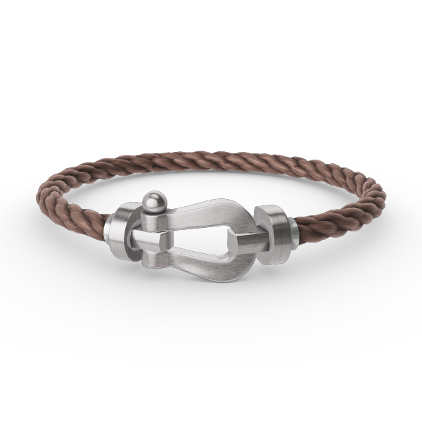 Mystic FORCE LARGE HORSESHOE NO DIAMOND BRACELET SILVER