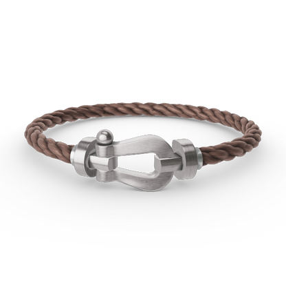 Mystic FORCE LARGE HORSESHOE NO DIAMOND BRACELET SILVER