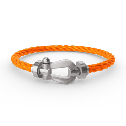 Mystic FORCE LARGE HORSESHOE NO DIAMOND BRACELET SILVER