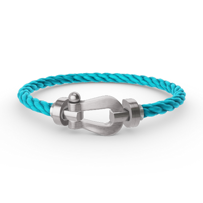 Mystic FORCE LARGE HORSESHOE NO DIAMOND BRACELET SILVER
