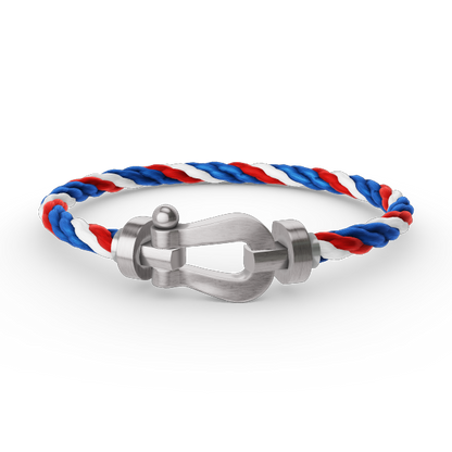 Mystic FORCE LARGE HORSESHOE NO DIAMOND BRACELET SILVER