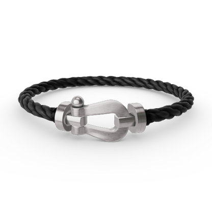 Mystic FORCE LARGE HORSESHOE NO DIAMOND BRACELET SILVER