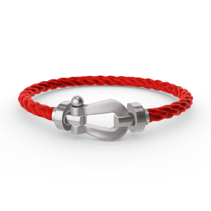 Mystic FORCE LARGE HORSESHOE NO DIAMOND BRACELET SILVER