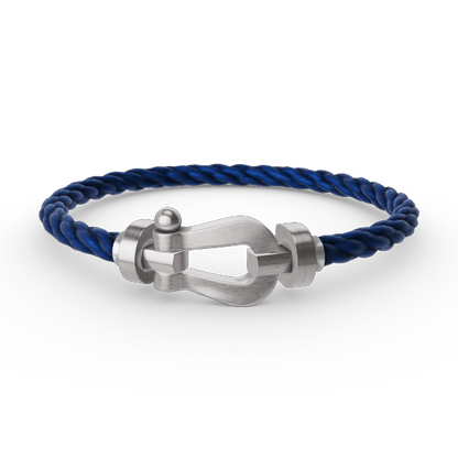 Mystic FORCE LARGE HORSESHOE NO DIAMOND BRACELET SILVER