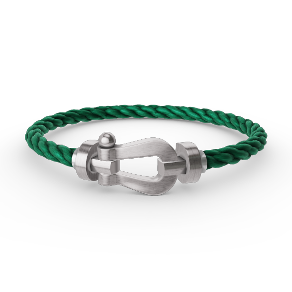 Mystic FORCE LARGE HORSESHOE NO DIAMOND BRACELET SILVER