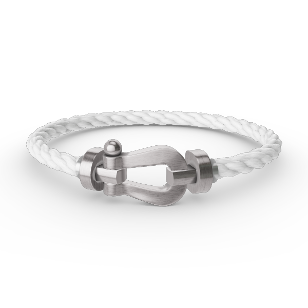Mystic FORCE LARGE HORSESHOE NO DIAMOND BRACELET SILVER