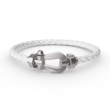 Mystic FORCE LARGE HORSESHOE NO DIAMOND BRACELET SILVER