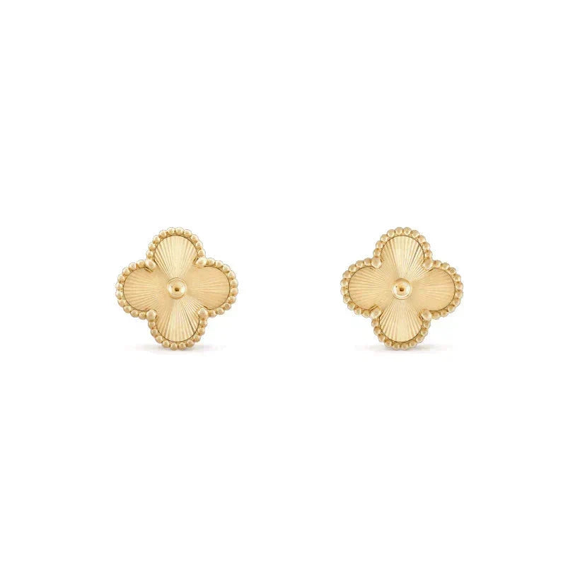Mystic CLOVER MEDIUM 1 MOTIFS LASER EARRINGS