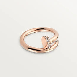 Mystic JUSTE RING 2.65MM PINK GOLD DIAMOND