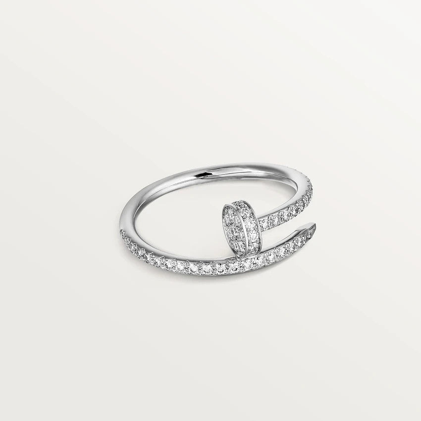 Mystic JUSTE RING 1.8MM SILVER DIAMONDS