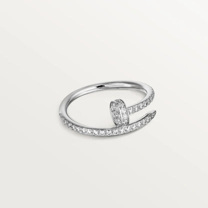 Mystic JUSTE RING 1.8MM SILVER DIAMONDS