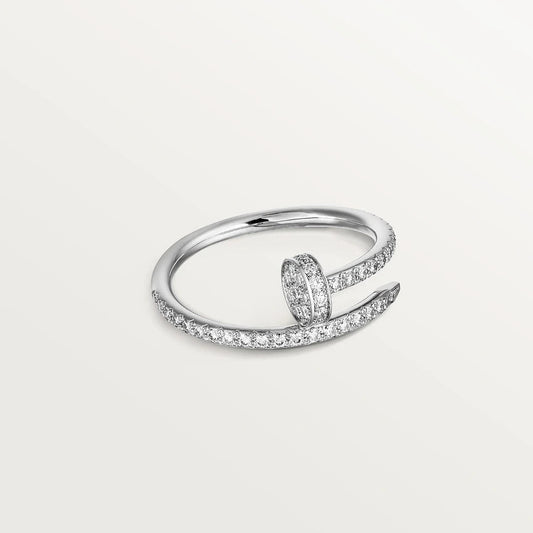 Mystic JUSTE RING 1.8MM SILVER DIAMONDS